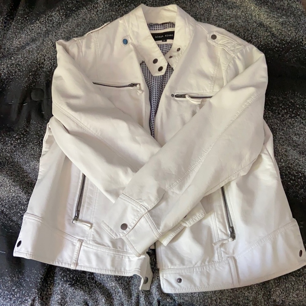 Black Rivet Jacket 3x